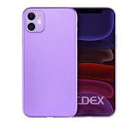 doupi UltraSlim Case for iPhone 11 (6.1 inch), Ultra Thin Fine Mat Feather Light Skin Protective Cover, Purple