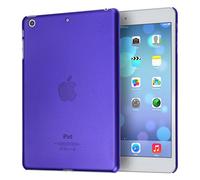 doupi UltraSlim Cover for iPad mini 1/2 / 3, Fine Mat Feather Light Bumper Protector Sleeve Skin Case, Purple