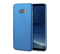 doupi UltraSlim Cover for Samsung Galaxy S8 Plus, Fine Mat Feather Light Bumper Protector Sleeve Skin Case, Blue