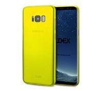 doupi UltraSlim Cover for Samsung Galaxy S8 Plus, Fine Mat Feather Light Bumper Protector Sleeve Skin Case, Yellow