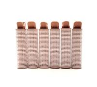 Douqu Hair Rollers with Clip Volumizing Bangs Curler DIY Styling Accessories Tool Portable Self Grip Volume Hair Root Clips, 6PCS
