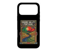 Douro Valley Portugal Flag Vineyards Vintage Travel Graphic Case for iPhone 17 Pro Max