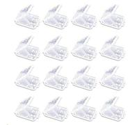 Doutop Memory Card Cases Storage Box for SD MMC Micro SD TF Cards Transparent Plastic Storage Case Holder Covers Pack of 20