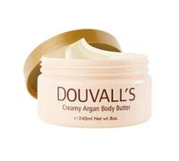 Douvall's Organic Creamy Argan Body Butter Vanilla 240ml