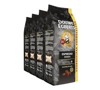 Douwe Egberts Coffee beans Espresso (4 kg, Intensity 09/09, Dark Roast Coffee), 4 x 1000 g