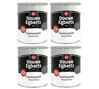 Douwe Egberts Continental Classic Roast Instant Coffee (Pack of 4, Each 750g, Total 3000g)