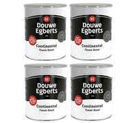 Douwe Egberts Continental Classic Roast Instant Coffee (Pack of 4, Each 750g, Total 3000g)