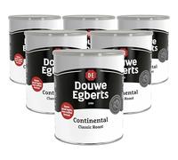 Douwe Egberts Continental Classic Roast Instant Coffee (Pack of 6, Each 750g, Total 4500g)