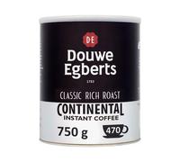 Douwe Egberts Continental Rich - Rich Roast Instant Coffee - Tin 750g