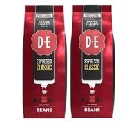 Douwe Egberts Espresso Classic Coffee Beans 1kg (Pack of 2) Intense Aroma & Rich Taste