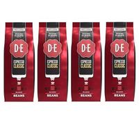 Douwe Egberts Espresso Classic Coffee Beans 1kg (Pack of 4) Intense Aroma & Rich Taste