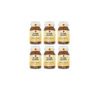 Douwe Egberts Pure Gold Medium Roast Instant Coffee 190g (Pack of 6 Jars, Total 1.14kg)