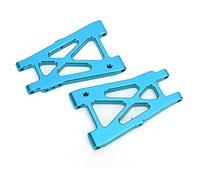 DouWen MO 2PCS Aluminum Alloy Rear Lower Swing Arm, RC Rear Lower Suspension Arms for KYOSHO 4WD Optima 1/10 Off Road Vehicle, Upgraded A Arms with Multiple Color Options, Replacement Parts (Blue)