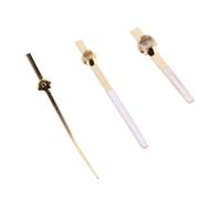 DouWen MO 3135 Movement Watch Hands, Luminous Watch Replacement Needles, Glow in Dark Metal Hands for 3135 Movement Watches, Includes 3 x Watch Hands for Repair and Restoration (116233H Needle Gold)
