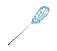DouWen MO Blue Beginners Lacrosse Stick, Aluminum Alloy Lacrosse Training Stick, Lightweight Complete Lacrosse Stick with Professional Head for Youth Skill Development