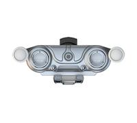 DouWen MO Car Air Vent Phone Holder, Stable Support Gravity Phone Mount, Anti Slip Rotatable Universal Phone Holder for Vehicle, Compatible with 4.7 to 7 Inch Phones and All Car (White)