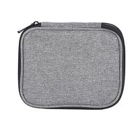 DouWen MO Crochet Hooks Storage Bag, 2 - Layer Knitting Needles Organizer, 600D Oxford Fabric with Sturdy Zipper Closure, Travel - Friendly Craft Accessories for Home or Outdoor U