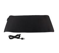 DouWen MO Extra Large RGB Gaming Mouse Pad, Ultra Thick 4mm LED Mouse Mat, Natural Rubber with Multispandex Base, 900 x 400mm Wide Desk Cover for PC and Office Use