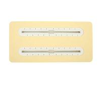 DouWen MO Hydrofoil PVC Foam Box, Hydrofoil Mount Track Rail Box, Stable and Durable with Great Water Pressure Withstanding, Lightweight Environmental Friendly Hydrofoil Accessory for Water (White)