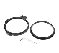 DouWen MO Lens Filter Holder, Quick Switch Aluminum Alloy Adapter Ring for Wide Angle Prime Zoom Lenses, Multi - Size ND Filter Mount with Secure Fit and Light Leakage Prevention (82mm)