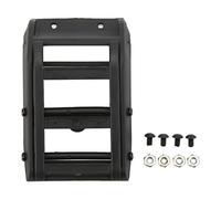 DouWen MO Retractable Ladder Stairs for 1/10 1/8 RC Car, Simulation Model Car Accessory, High Detail Black Plastic Ladder with Screws for Remote Control Climbing Vehicle Upgrade