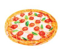 DouWen MO Simulation Pizza Pet Blanket, Soft Washable Dog and Cat Mat, Warm Berber Fleece Blanket for Pets to Sleep and Rest, Machine Washable Pet Bed Pad for Home and Travel