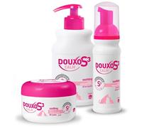 DOUXO S3 Itch Relief Bundle - CALM Shampoo 200ml, CALM Mousse 150ml & 30 CALM Pads for Cats and Dogs - Clinically Proven, Vet Recommended - Soothes Itchy, Irritated, Sensitive Skin - Hypoallergenic