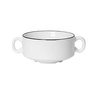DouYuan Ceramic Breakfast Bowl, Soup Bowl, Porcelain Bowl for Dessert, Rice, Cereal, Ice Cream, Salad, Fruit, 300ML/10.56OZ