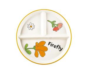 DouYuan Divided Plates Ceramic, 8 inch Round Portion Control Plates for Adults Porcelain, Diet Dinner Plate with Compartments for Dessert Salad Steak Sushi Spaghetti