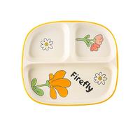 DouYuan Divided Plates Ceramic, Portion Control Plates for Adults Porcelain, Diet Dinner Plate with Compartments for Dessert Salad Steak Sushi Spaghetti