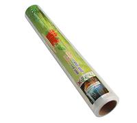 Douzi Cling Film Dispenser and Cutter Wrap Dispenser, Plastic Cling Wrap Refillable Plastic Wrap Dispenser with Slider Cutter Food Wrap Stretch Clear Cling Wrap (Small Size Cling Film)