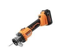 DOVAMAN 20V Max Brushless Cut-Off Saw for Drywall, Max 98% Dust Collection, Cut-Out Tool, 30,000 RPM, Adjustable Depth, Quick Bit Change, LED, Battery with Fast Charger