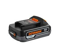 DOVAMAN B100 20V 2.0Ah Lithium-ion Battery Pack, Compatible with TITANCE X6 Cordless Drill Driver, TITANCE X7 Impact Driver & DCT01A Drywall Cut Out (Battery Only)
