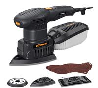 DOVAMAN ROS06A 3 in 1 Multi Function Sander 200W Multi Sander Tool 6 Speeds 15