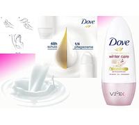 DOVE 3 x 50ML ROLL ON ANTI PERSPIRANT WINTER CARE JASMINE & POWDER SCENT