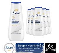 Dove Advanced Care Bodywash Deeply Nourishing 24H Renewing Micromoisture,6x400ml
