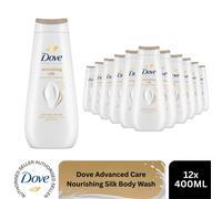 Dove Advanced Care Bodywash Nourishing Silk 24H Renewing Micromoisture, 12x400ml