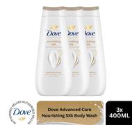Dove Advanced Care Body Wash Nourishing Silk Skin Natural Nourishers 400ml