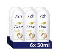 Dove Advanced Care Coconut Anti-Perspirant Deodorant with plant-based moisturiser Roll On for 48-hour odour protection 6x 50 ml