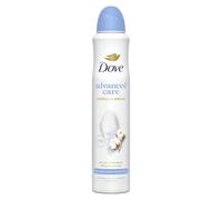 Dove Advanced Care Fresh Cotton & Sea Minerals Anti-Perspirant Aerosol with Pro-Ceramide Serum and hyaluronic acid, alcohol free* for 72h sweat protection & odour control 200 ml