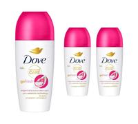 Dove Advanced Care Go Fresh Anti-Perspirant Roll On Dragon Fruit & Coconut Cream Women's Deodorant, Pack of 3, 72 Hours Sweat Protection Pro-Ceramide Technology, 50ml