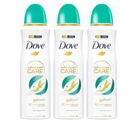 Dove Advanced Care Go Fresh Anti-Perspirant with Pear & Aloe Vera Scent and Triple Moisturising Technology for 72-Hours Odour and Sweat Protection Deodorant Spray for Women, 200ml (3 Pack)