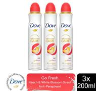 Dove Advanced Care Go Fresh Peach & White Blossom Scent Anti-Perspirant Aerosol 200 ml