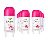 Dove Advanced Care Go Fresh Dragon Fruit & Coconut Cream Anti-Perspirant Roll On Deodorant for women, with pro-ceramide technology for 72 hour sweat protection 6x 50 ml