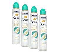 Dove Advanced Care Go Fresh Pear & Aloe Vera Scent Anti-perspirant Deodorant Spray with Triple Moisturising technology aerosol for 72 hours of protection 200 ml (Pack of 4)