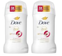 Dove Advanced Care Go Fresh Pomegranate Anti-Perspirant Cream Women's Deodorant Stick with pro-ceramide technology for 72 hours sweat protection 50 ml (Pack of 2)