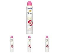 Dove Advanced Care Go Fresh Pomegranate & Lemon Verbena Scent Women's Antiperspirant Deodorant Spray for 72 hour protection against sweat and odour with Pro-Ceramide technology 200 ml (Pack of 4)