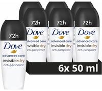 Dove Advanced Care Invisible Dry Anti-perspirant Deodorant pack of 6 with...