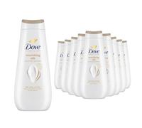 Dove Advanced Care Nourishing Silk Body Wash 24H Micromoisture, 10x400ml
