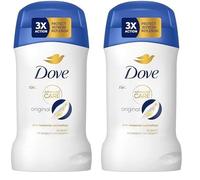 Dove Advanced Care Original Anti-Perspirant Cream Women's Deodorant Stick with pro-ceramide technology for 72 hours sweat protection 50 ml (Pack of 2)